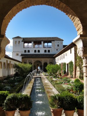 Alhambra de Granada. Jardines del Generalife
