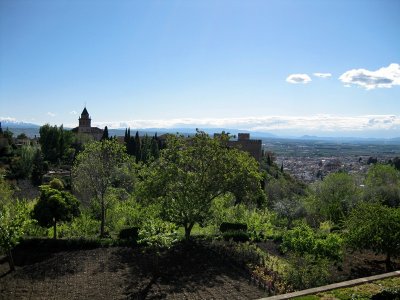 Granada. Vista desde el Sacromonte
