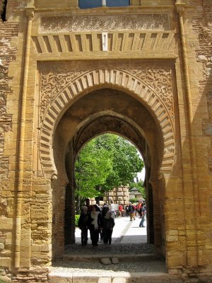 Alhambra de Granada. Puerta de la Justicia