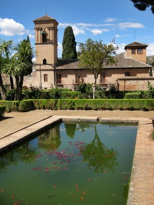 La Alhambra de Granada. Convento de San Francisco