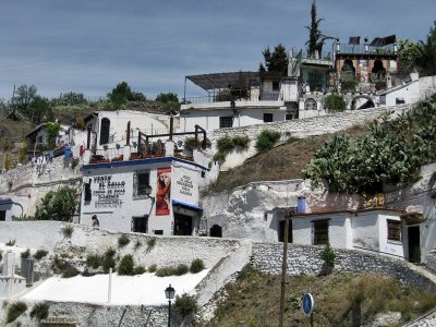 Granada. Barrio del Sacromonte
