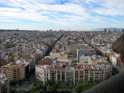 Barcelona. Vista des de la Torre de la Passi