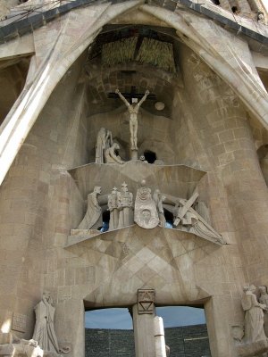 La Sagrada Familia. Faana de la Passi