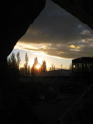 Atardecer en Abalos