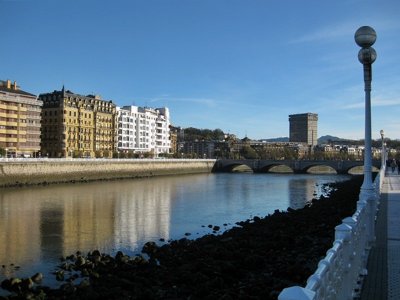 Rio Urumea en Donostia