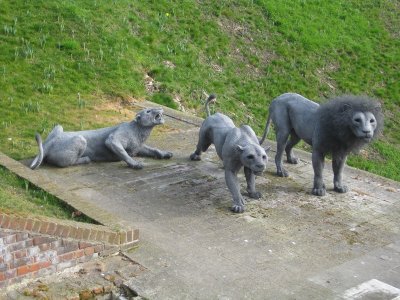 Sculptures at The Tower of London