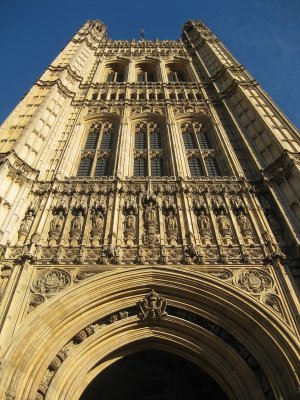 The Houses of Parliament. Victoria Tower