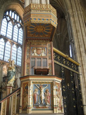 Canterbury Cathedral. Pulpit