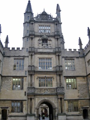 Oxford. Bodleian Library. Tower of the Five Orders