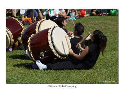 Okinawan Style Taiko Drumming