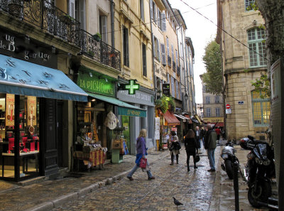 Aix-en-Provence aprs la pluie