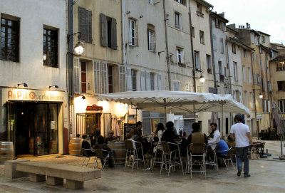 un soir  Aix (en Provence)