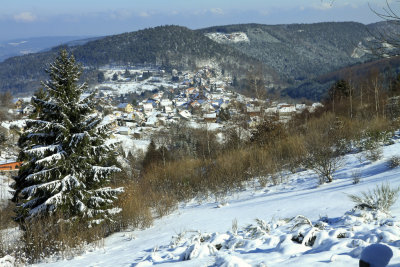 un village de montagne, Grendelbruch.