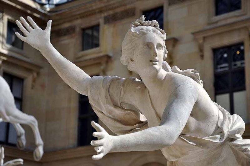 Guillaume 1er Coustou - Daphn poursuivie par Appollon (1713-1714) - 8217