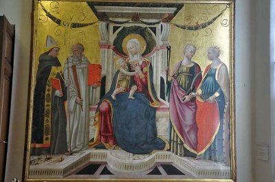 Neri di Bicci, Madone  l'enfant, Sant'Apollonia Church - 9199