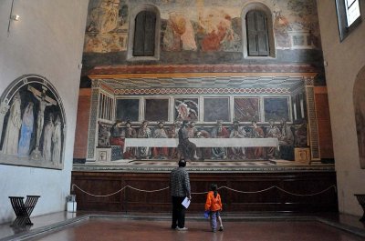 Andrea del Castagno: Last Supper, Sant'Apollonia Church - 9202