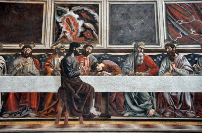 Andrea del Castagno: Last Supper, Sant'Apollonia Church - 9204