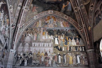 Fresques (1365) de Bonaiuto, Chapelle des Espagnols, Couvent de Santa Maria Novella - 9341