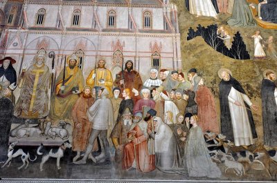 Fresques (1365) de Bonaiuto, Chapelle des Espagnols, Couvent de Santa Maria Novella - 9348 
