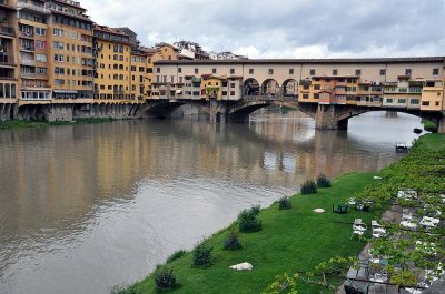 Arno river & Ponte Vecchio - 9702