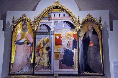 Giovanni del Biondo: Triptyque de l'Annonciation, Spedale degli Innocenti  - 9726