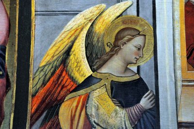 Giovanni del Biondo: Triptyque de l'Annonciation (détail), Spedale degli Innocenti - 9729