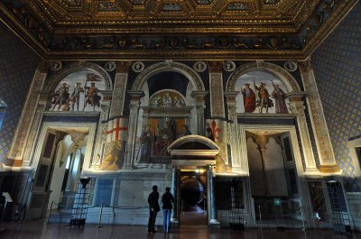 Ghirlandaio : Hall of Lilies - Palazzo Vecchio -  Florence - 9900