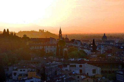 Sunset over Florence - 0069
