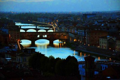 Sunset over Florence - 0170
