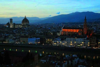 Sunset over Florence - 0172