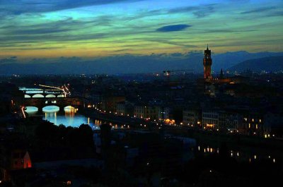 Sunset over Florence - 0184