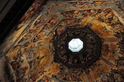 Vasari: Le jugement dernier,  coupole de Santa Maria del Fiore - 0239