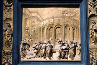 Ghiberti: The Story of Joseph, Gate of Paradise (1452), Battistero San Giovanni - 0347