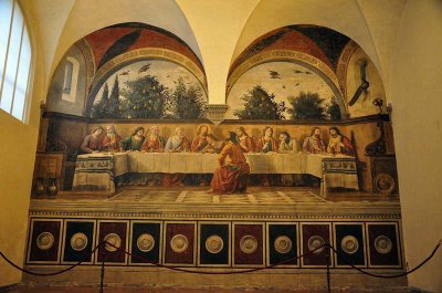 Ghirlandaio: Last Supper, Couvent d'Ognissanti - 0427