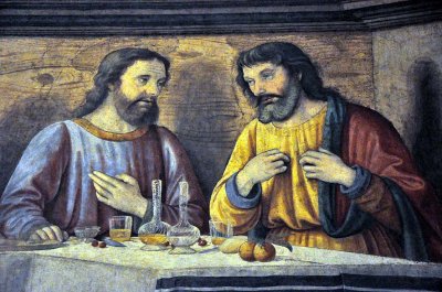 Ghirlandaio: Last Supper (detail),  Couvent d'Ognissanti - 0433