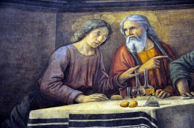 Ghirlandaio: Last Supper (detail),  Couvent d'Ognissanti - 0438