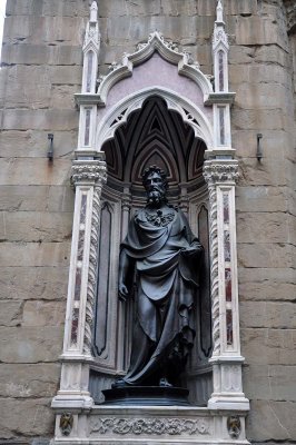 Saint Jean-Baptiste (1414-16), Lorenzo Ghiberti pour la Guilde des marchands de la Laine et du Drap, Orsanmichele - 0521