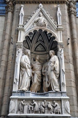 Les Quatre Saints couronns (1408) de Nanni di Banco pour la Guilde des Charpentiers et Maons - Orsanmichele - 0530