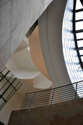 Inside the Guggenheim Museum in Bilbao - 8343