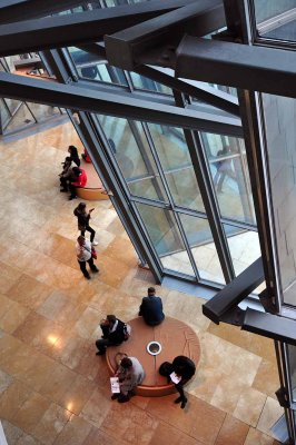 Inside the Guggenheim Museum in Bilbao - 8358