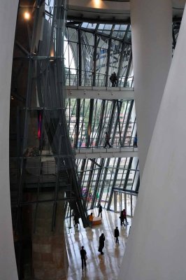 Inside the Guggenheim Museum in Bilbao - 8370