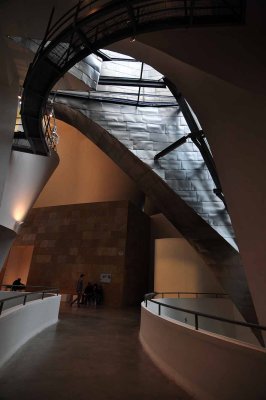 Inside the Guggenheim Museum in Bilbao - 8376