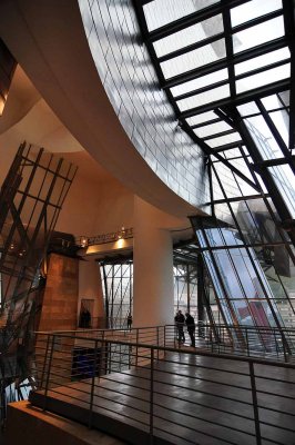Inside the Guggenheim Museum in Bilbao - 8396