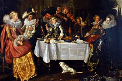 Dirk Halls, le festin champtre (1620?) - 7195
