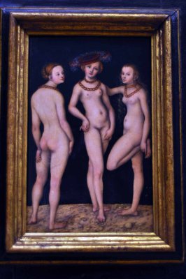 Lucas Cranach, Les trois grces (1531) - 7209