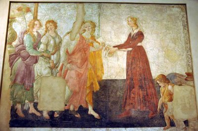 Botticelli - Vnus et les trois grces, 1483-1485  - 8070