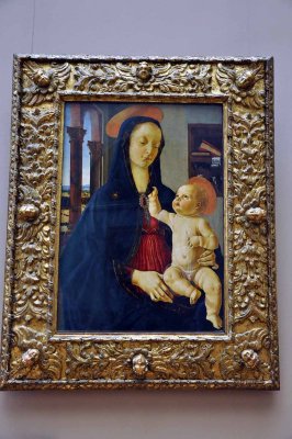 Ghirlandaio, La Vierge et l'Enfant (1475-1480) - 8096