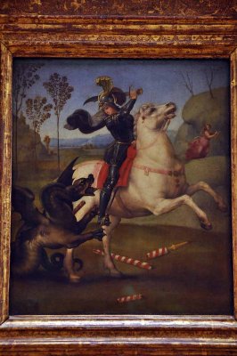 Raphael, st Georges luttant avec le dragon (1503-1505) - 8147