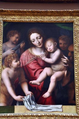 Bernardino Luini (1485-1532), Le sommeil de l'Enfant Jsus - 8168