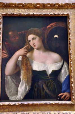 Titien, la Femme au miroir (1515) - 8175